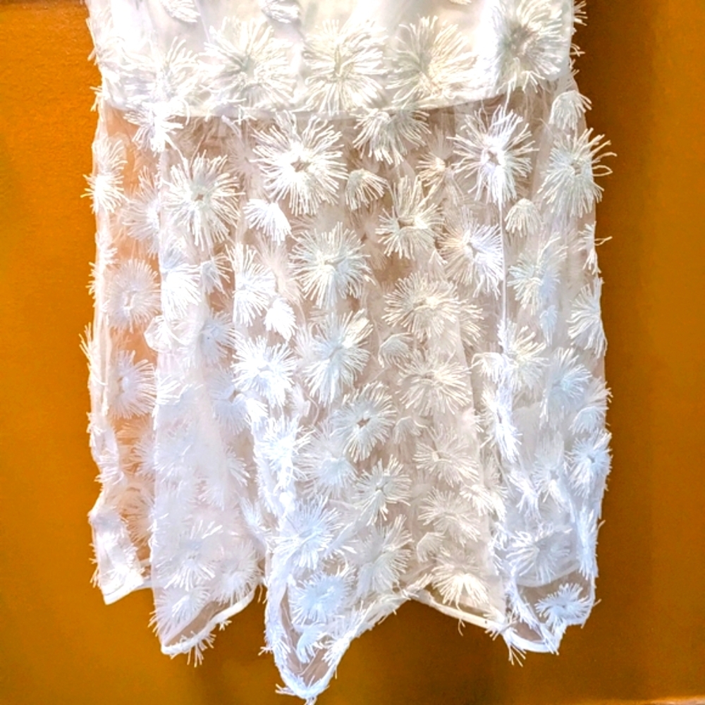 NEW YORK AND CO Puff Sleeve Off-The-Shoulder Sheath Dress - Picture 5 of 11